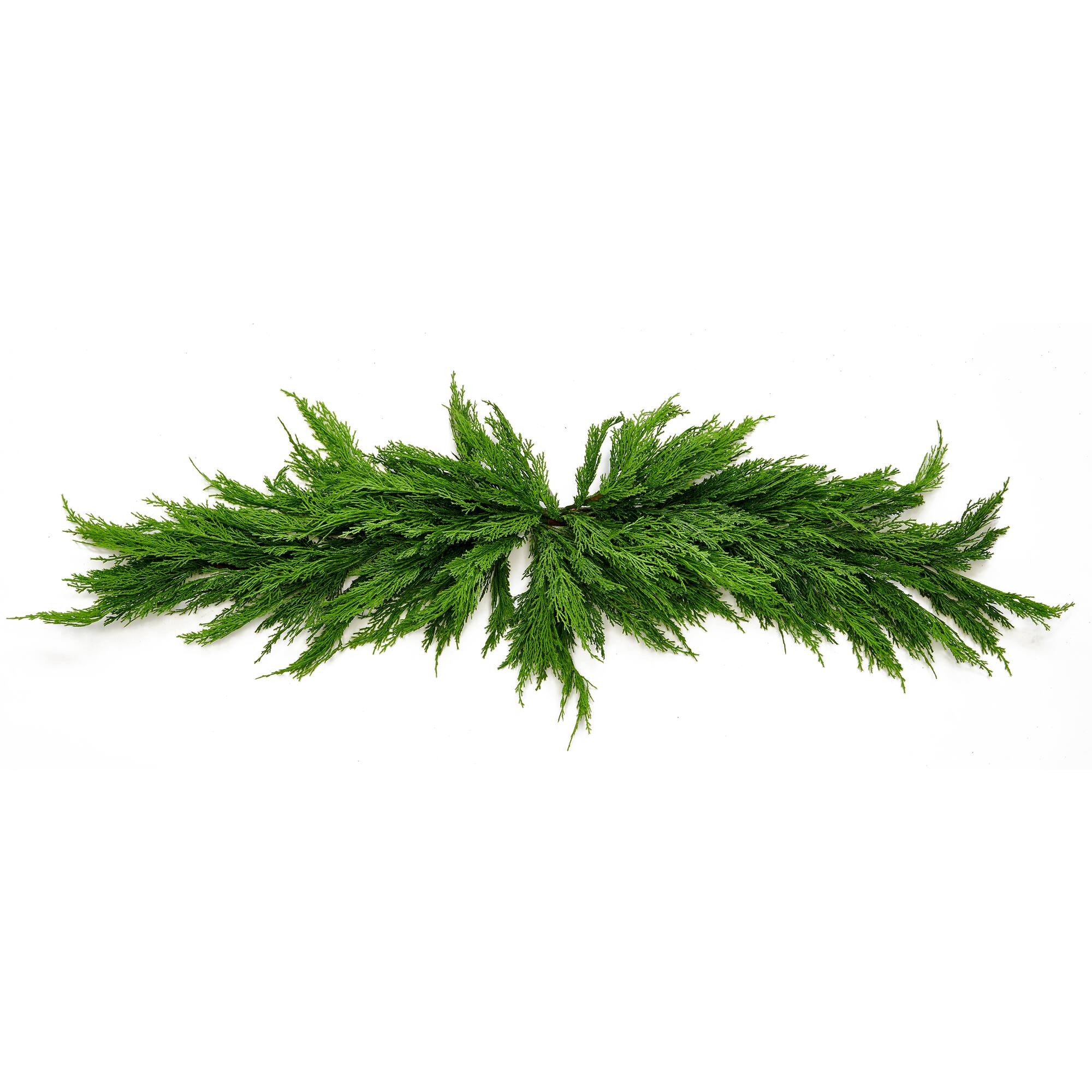 47" Christmas Artificial Evergreen Pine & Cypress Swag